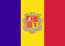 Флаг страны Андорра