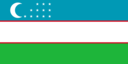 Флаг страны Узбекистан