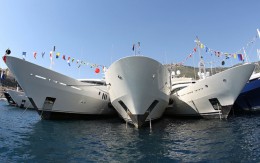 Яхт-шоу в Монако 2013 . Транспорт - Водный