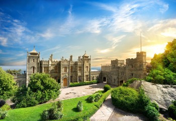 Прекрасные дворцы и замки Крыма