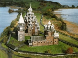 Онежское озеро, путешествие в музей Кижи. Россия