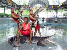 Крокодиловая ферма в Паттайе и парк миллионолетних камней	
. Таиланд → Интересные маршруты