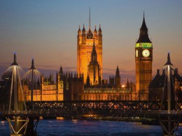 Здание Парламента - Вестминстерский дворец. Великобритания → Лондон → Архитектура
