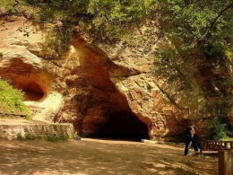 Пещера Гутманя. Латвия → Сигулда → Природа