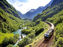 Фломская железная дорога. Норвегия → Нэрёйфьорд и Аурландсфьорд → Развлечения
