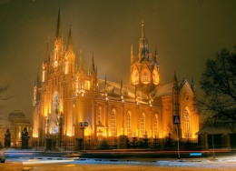 Костел Пресвятой Девы Марии. Гданьск → Архитектура