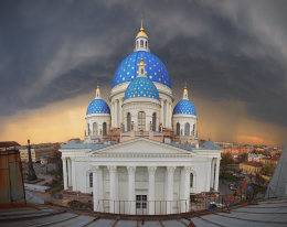Троице-Измайловский собор. Россия → Санкт-Петербург → Архитектура