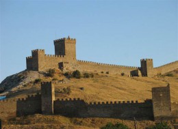 Генуэзская крепость в Судаке. Крым → Архитектура