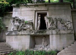 Кладбище Пер-Лашез. Франция → Париж → Архитектура
