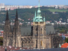 Кафедральный собор Св.Вита. Чехия → Прага → Архитектура