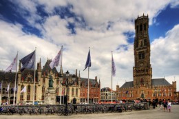 Рыночная площадь. Бельгия → Брюгге → Архитектура