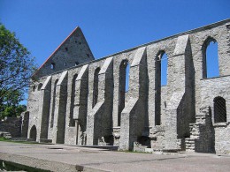 Монастырь Святой Биргитты. Таллин → Архитектура