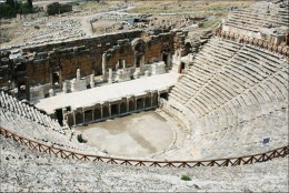 Античный театр. Турция → Сиде → Архитектура