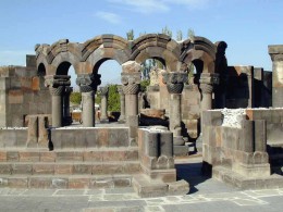 Храм Звартноц. Армения → Армавирский марз → Архитектура