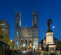 Базилика Нотр-Дам де Монреаль (Собор Монреальской Богоматери). Канада → Монреаль → Архитектура