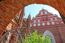 Костел Святого Франциска Ассизского . Вильнюс → Архитектура