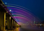 Мост-фонтан Панпхо (Фонтан радуги), Сеул, Южная Корея
