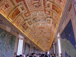 Галерея географических карт. Ватикан → Музеи