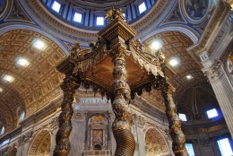 Балдахин Бернини. Ватикан → Архитектура