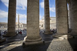 Колоннада Бернини. Ватикан → Архитектура