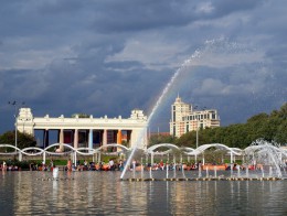 Парк Горького в Москве. Развлечения