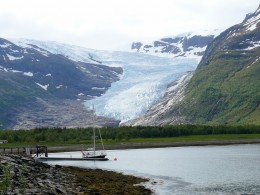 Ледник Свартисен. Норвегия → Будё → Природа