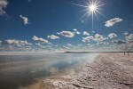 Соленое озеро Баскунчак, Астраханская область, Россия
