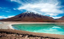 Озеро Лагуна Верде. Боливия → Потоси → Природа