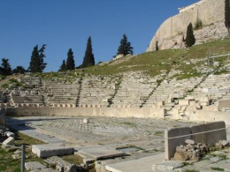Театр Диониса. Афины → Архитектура