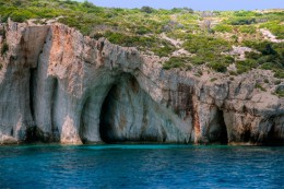 Голубые пещеры. Природа