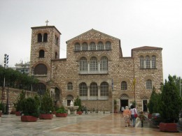 Церковь Св. Димитрия. Греция → Салоники → Архитектура