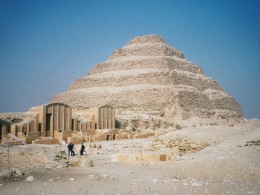 Пирамида Джосера в Саккаре. Архитектура