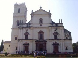 Собор Св. Екатерины в Старом Гоа. Индия → Гоа → Архитектура