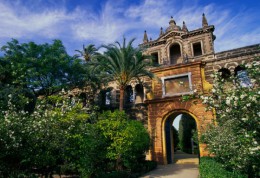 Дворец Алькасар. Испания → Севилья → Архитектура