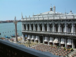Колокольня и Библиотека. Италия → Венеция → Архитектура