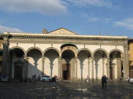 Церковь Сантиссима Аннунциата. Италия → Флоренция → Архитектура