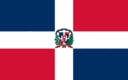 Флаг страны Доминикана