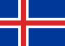 Флаг страны Исландия
