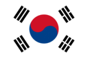 Флаг страны Южная Корея
