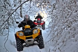 Катание на снегоходах и квадроциклах в Подмосковье. Экскурсии и маршруты