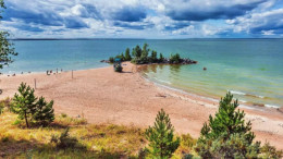 Глэмпинги у Обского моря в Новосибирске. Россия → Отдых на море