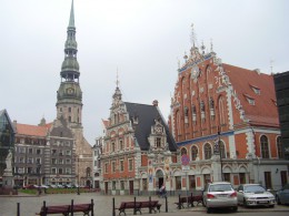 Церковь Святого Петра. Латвия → Рига → Архитектура