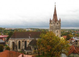Церковь Святого Иоанна. Латвия → Цесис → Архитектура