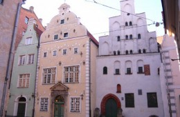 Дома "Три брата". Латвия → Рига → Архитектура