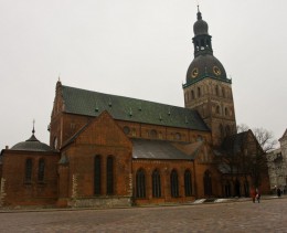 Домский собор в Риге. Латвия → Рига → Архитектура