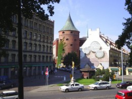 Пороховая башня. Латвия → Рига → Архитектура