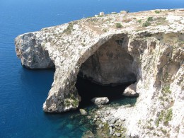 Голубой грот. о.Мальта → Природа