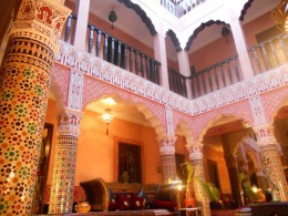 Мечеть Али бен Юсуфа. Марокко → Марракеш → Архитектура