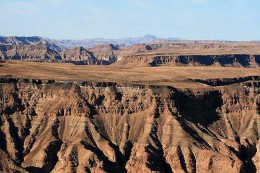 Фишривер каньон. Намибия → Природа