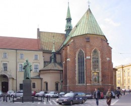 Францисканская церковь. Польша → Краков → Архитектура